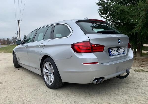 BMW Seria 5 cena 42500 przebieg: 236500, rok produkcji 2013 z Leszno małe 92